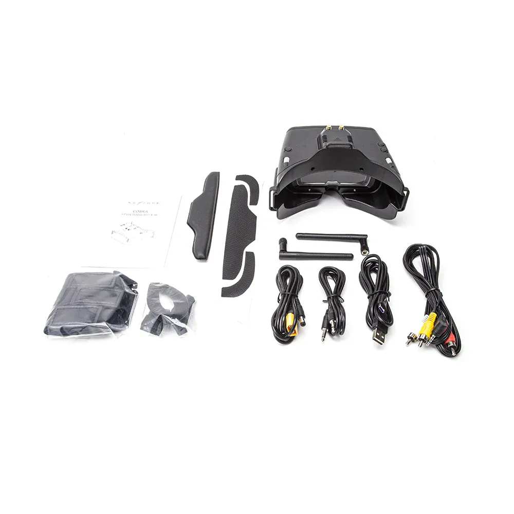 SKYZONE Cobra x V4 Diversity 5.8ghz 48ch Steadyview Receiver FPV Goggles with DVR